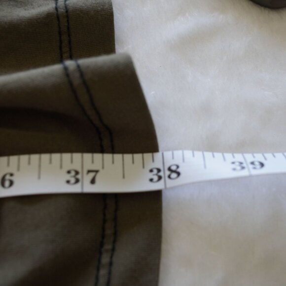 Daily Practice by Anthropologie Colorblock Mini Sleeveless Bodycon Dress L Olive - Picture 9 of 10